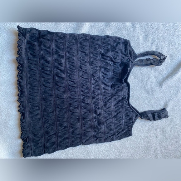 Moda International Black Lace-Trim Camisole Tank - Picture 3 of 4